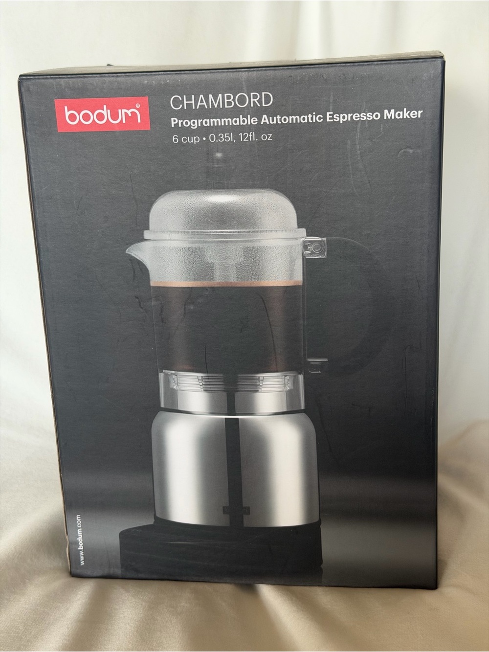 Bodum CHAMBORD 6-Cup Programmable Automatic
Espresso Maker